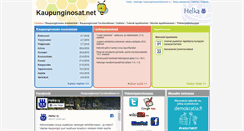 Desktop Screenshot of kaupunginosat.net